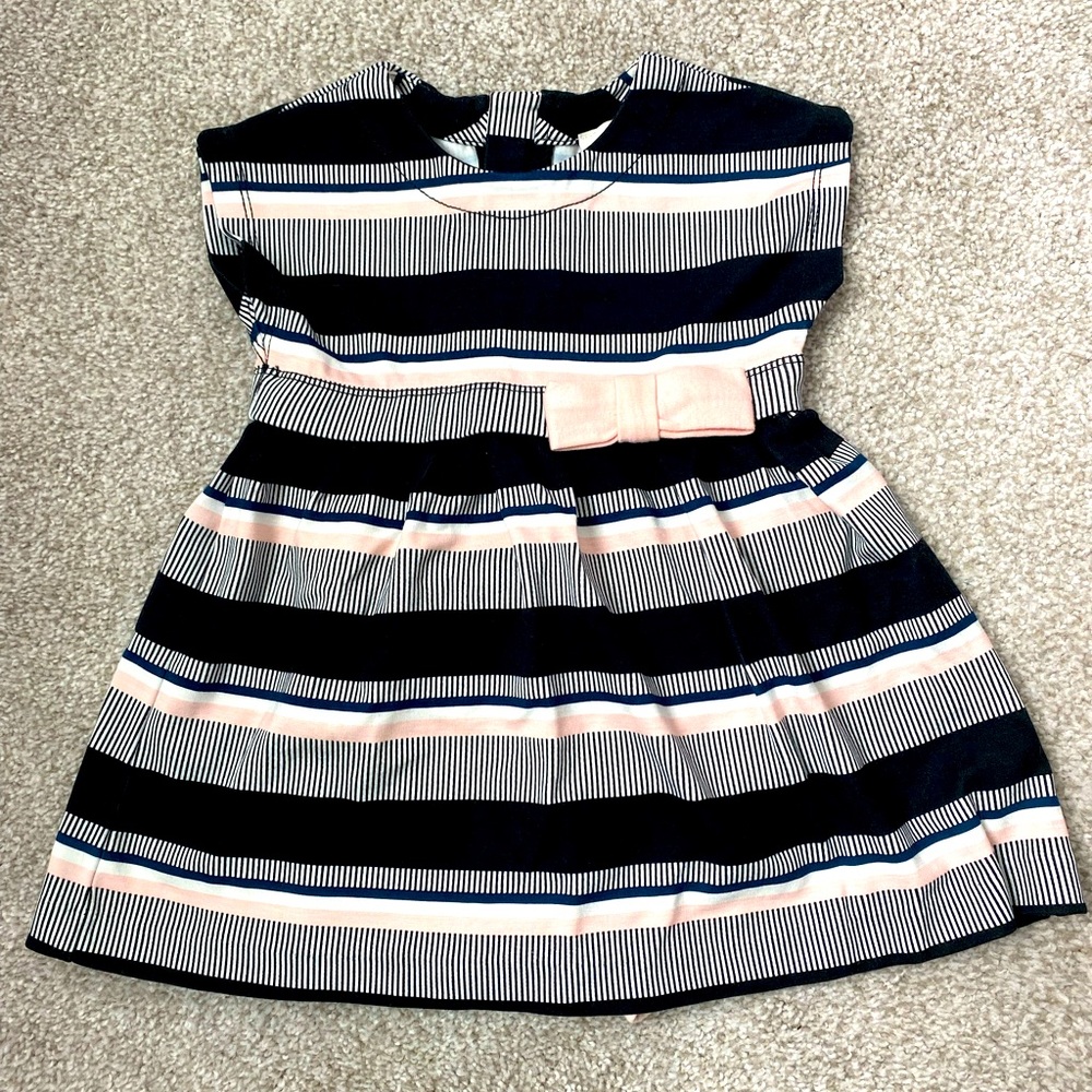 NWT Kate Spade Bay Stripe toddler dress -18M